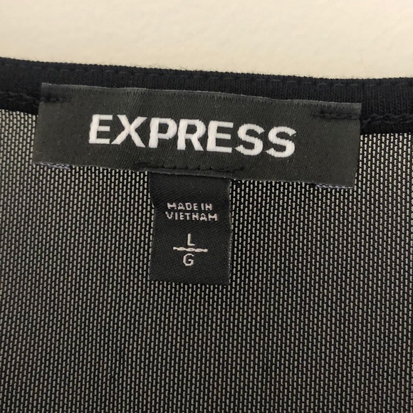 Express Sheer Long Sleeved Bodysuit - Picture 5 of 7